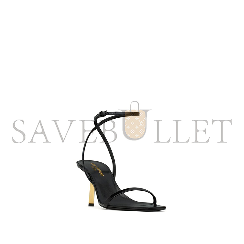 Y*L lee sandals in glazed leather 799701aaazy1000